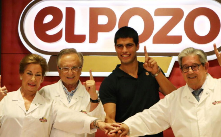 Alcaraz é agora patrocinado por uma marca… de presunto ibérico