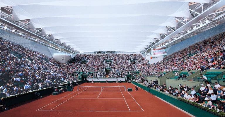 Roland Garros terá mais um court com teto e já se sabe quando está pronto