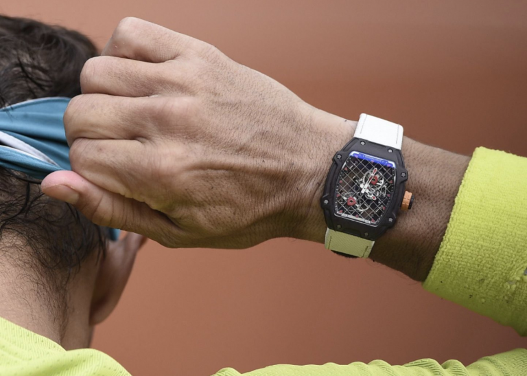 Nadal jogou final de Roland Garros com relógio de um milhão de dólares