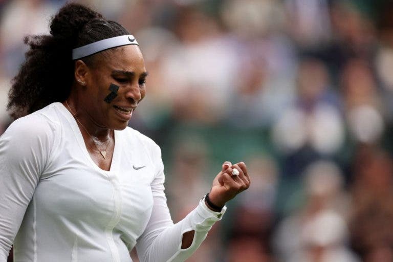 Serena: «Dei tudo o que tinha, mas esta não seria uma última memória satisfatória de Wimbledon»
