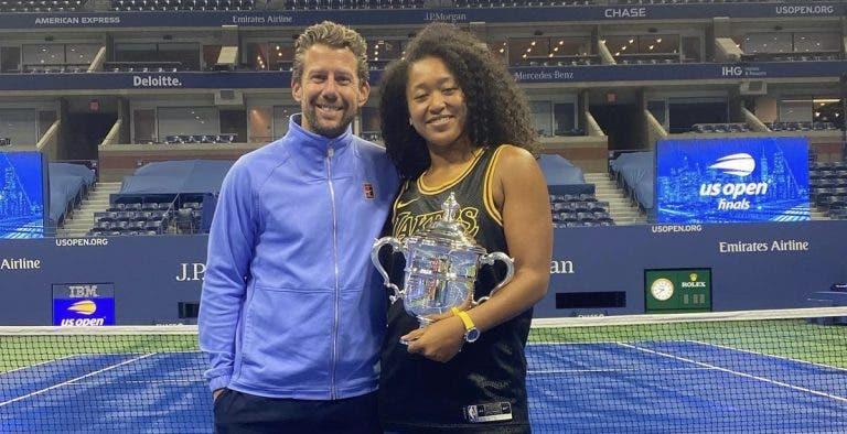 Surpresa! Naomi Osaka separa-se do treinador com US Open à vista