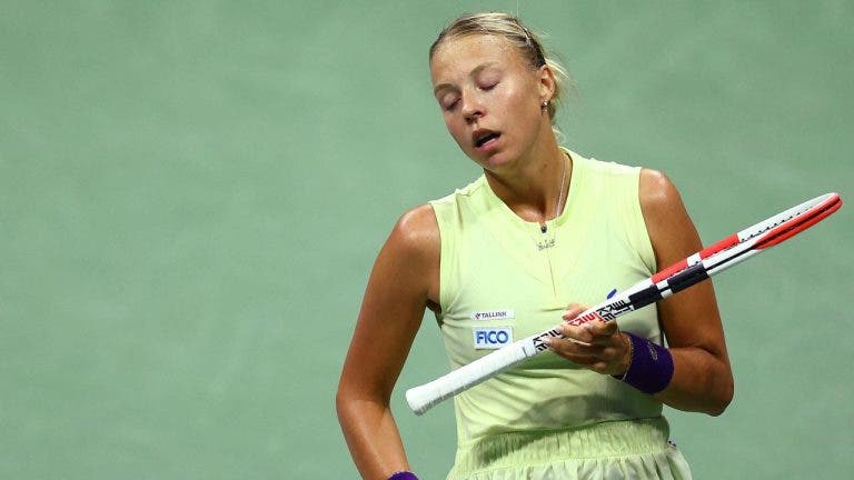 Anett Kontaveit se lesiona e corre risco de deixar o top 50 da WTA