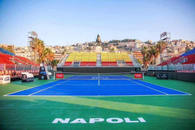 Caos continua em Nápoles: quadro principal já não começa segunda-feira e court vem de Florença para salvar o torneio