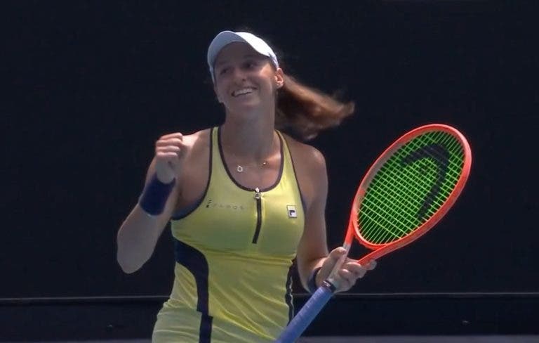Luisa Stefani comemora ida às semis das mistas no Australian Open: “Meu Slam favorito”