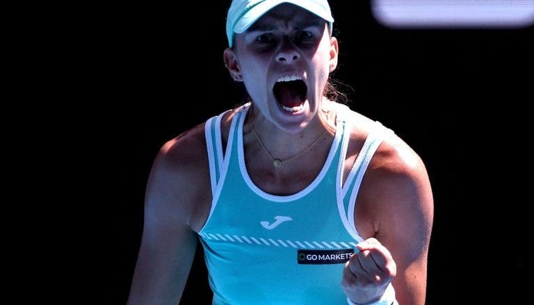 Linette surpreende Pliskova no Australian Open e vai pela primeira vez às semis de um Slam