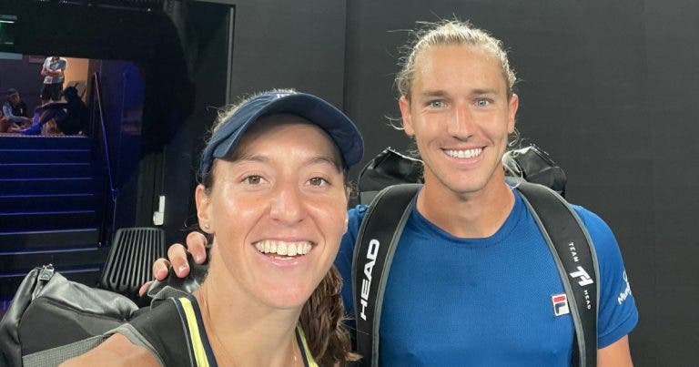 Rafael Matos admite nervosismo e elogia Luisa Stefani após classificação às semis do Australian Open