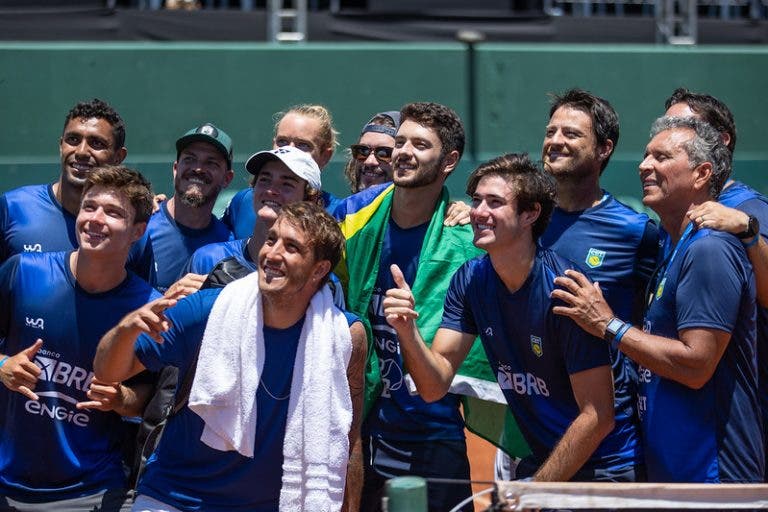 Brasil será cabeça de chave no sorteio do Grupo Mundial 1 da Copa Davis