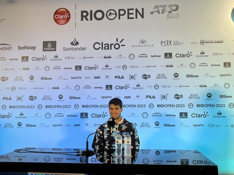 Alcaraz avança no Rio Open e terá Fognini pela frente: “é um jogador com muito talento”