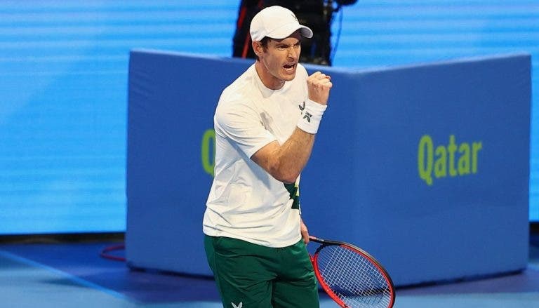 Aí está ele de novo: Murray salva três match points e sobrevive em Doha