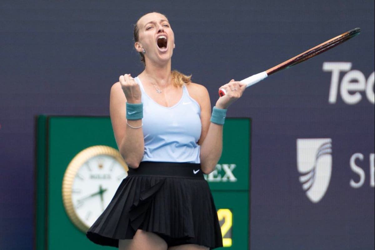 Kvitova se isola com marca impressionante em torneios WTA 1000