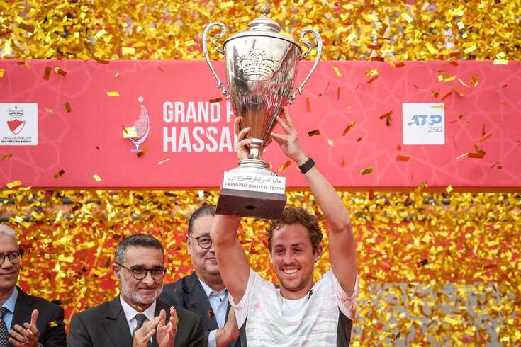 Carballes Baena conquista título no ATP 250 de Marraquech