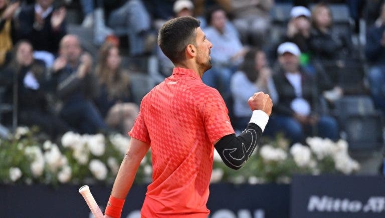 Com vitória na estreia em Roma, Djokovic alcança mais uma marca inédita na história
