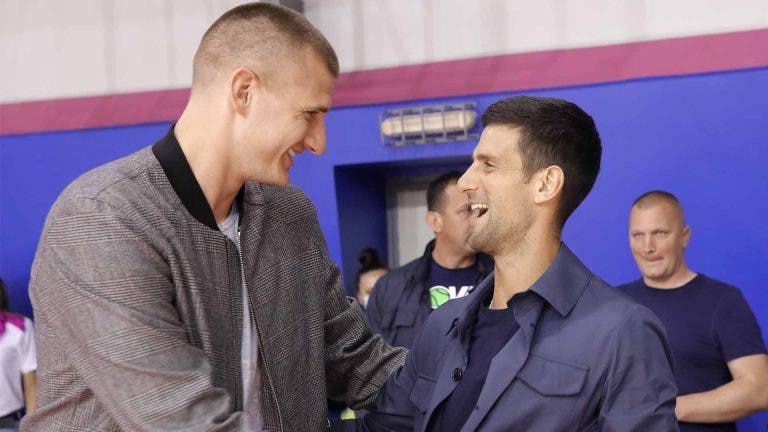 Sérvia em alta: Djokovic rendido ao talento do MVP Nikola Jokić