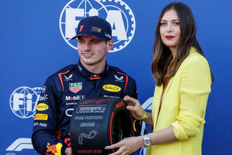 [FOTOS] Sharapova foi a Mônaco e brilhou no GP de Fórmula 1