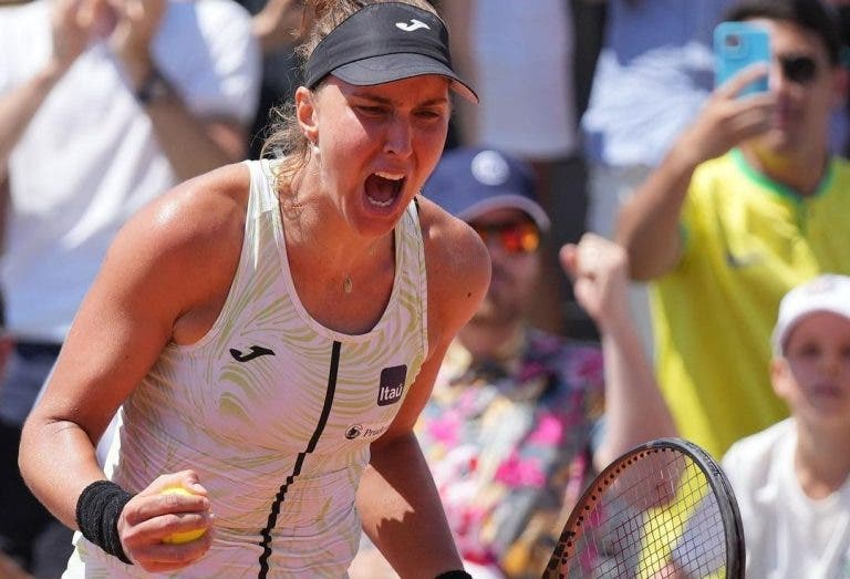 “Tive que lutar e me perdoar”, diz Bia Haddad após vitória na segunda rodada de Roland Garros