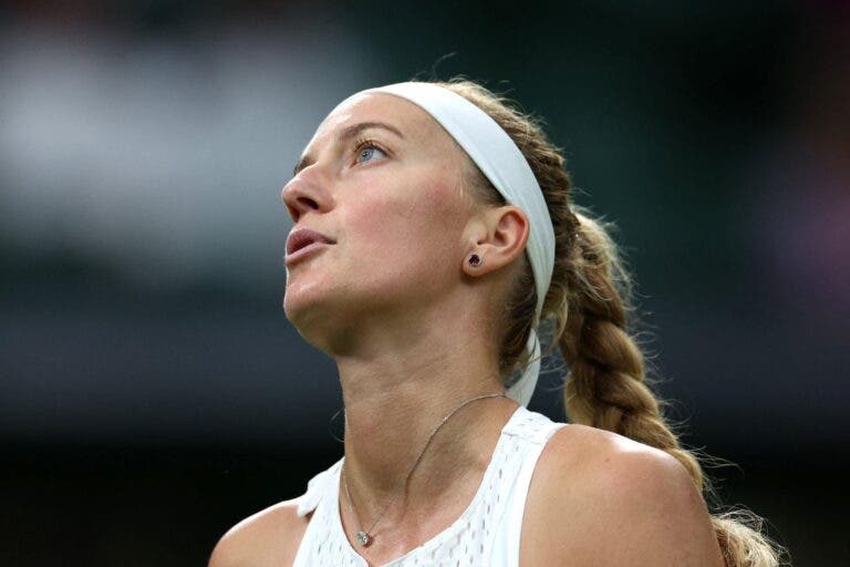 Kvitova desolada após arraso em Wimbledon: “Fui destruída”