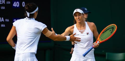 Luisa Stefani Caroline Garcia Wimbledon