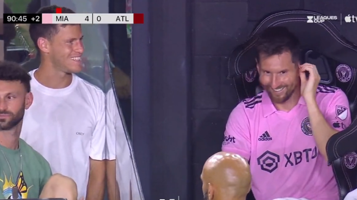 [VÍDEO] Schwartzman e Messi trocam conversa durante jogo do Inter Miami