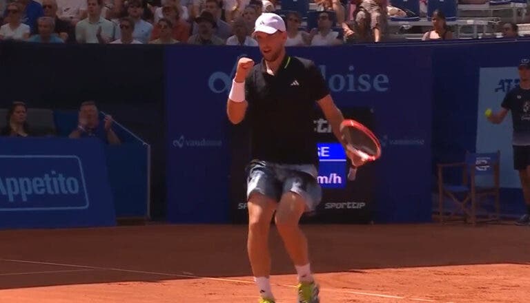 Thiem supera estreia em Gstaad e volta a vencer em nível ATP quase três meses depois