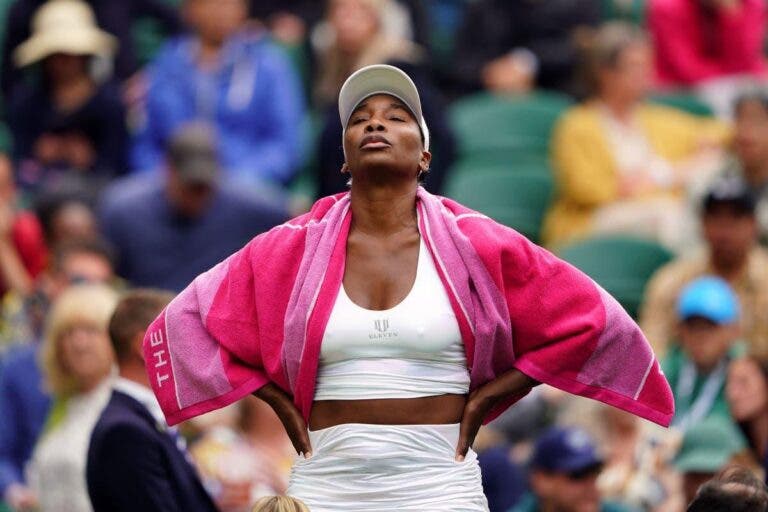 Venus Williams admite decepção com derrota em Wimbledon e despista sobre o futuro