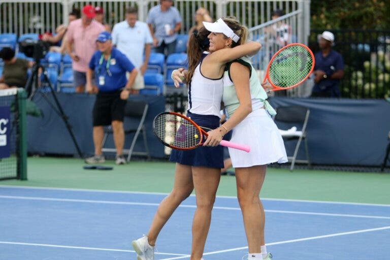 Nas duplas, Luisa Stefani vence campeãs de Roland Garros e avança às quartas em Cincinnati