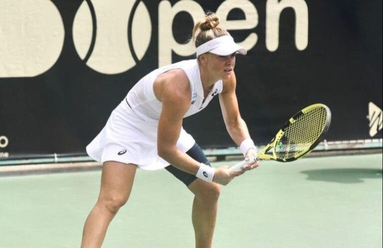 Laura Pigossi cai na primeira rodada do quali do US Open