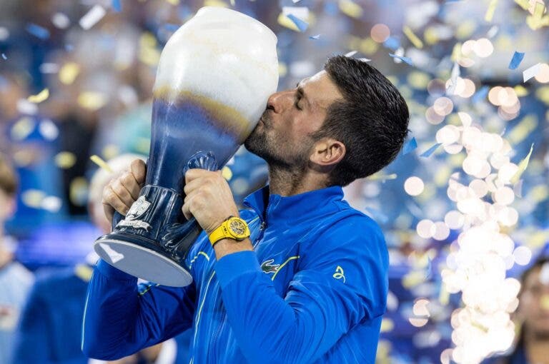 Djokovic ultrapassa Lendl e já está no pódio de tenistas com mais títulos na história