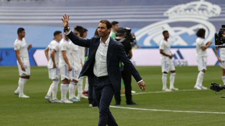 Presidente do Real Madrid sonha ter Rafael Nadal como sucessor