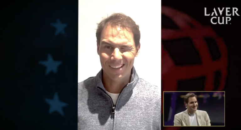 [VÍDEO] Nadal foi ‘convidado’ surpresa na entrevista de Federer na Laver Cup