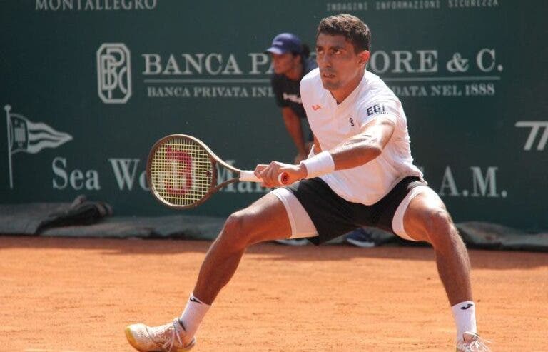 Thiago Monteiro vence com tranquilidade e garante dois brasileiros nas semis de Gênova