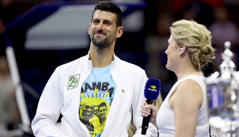 Djokovic faz homenagem incrível e dedica 24º Grand Slam a Kobe Bryant
