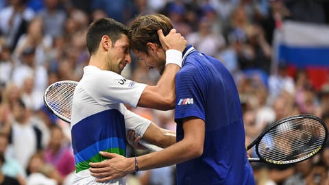 djokovic medvedev ao vivo us open