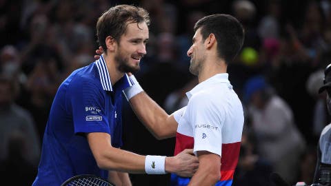 djokovic medvedev ao vivo