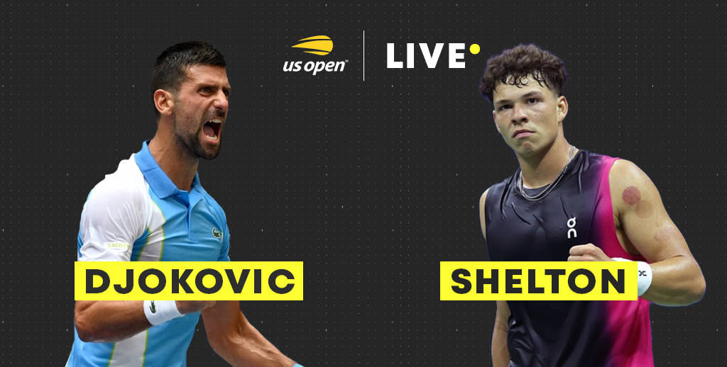 Shelton x Djokovic: onde assistir ao vivo e horário da semifinal do US Open  - Lance!