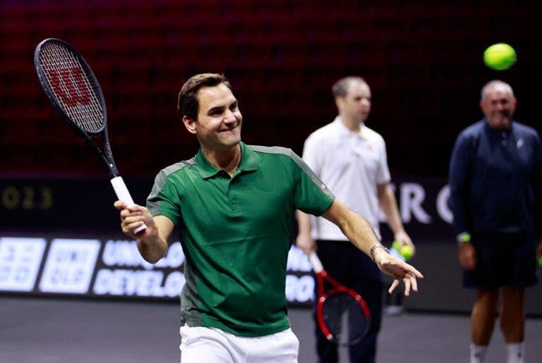 Federer se mantém em forma por um motivo e confessa estar sempre acompanhando os resultados