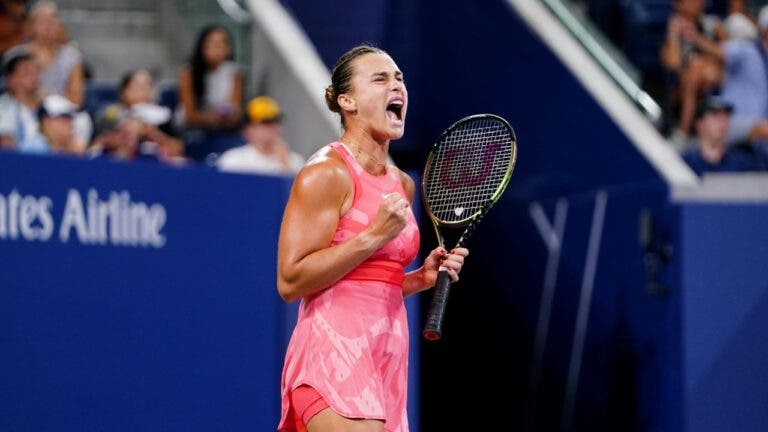 Aryna Sabalenka será a nova número 1 do mundo depois do US Open