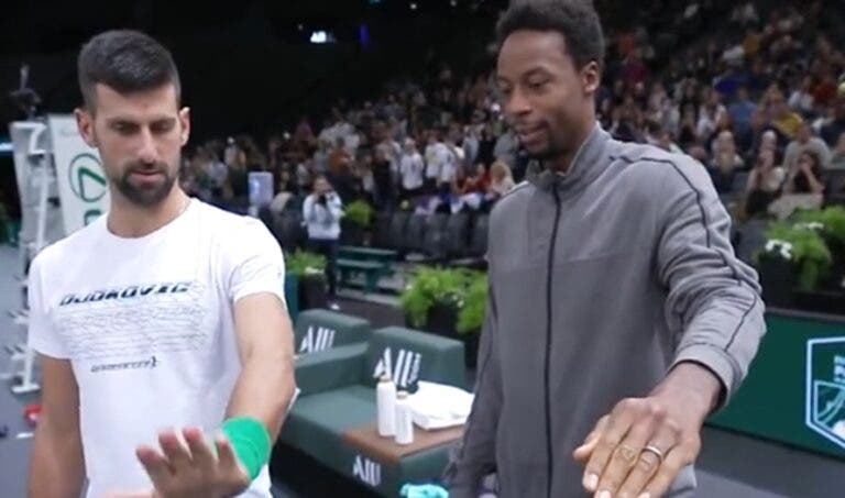 [VÍDEO] Monfils ensinou Djokovic… a dançar um dos seus melhores ‘moves’