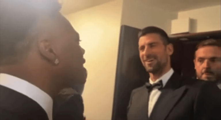 [VÍDEO] Djokovic engana o youtuber Speed na Bola de Ouro: “Sou o novo jogador do Milan”
