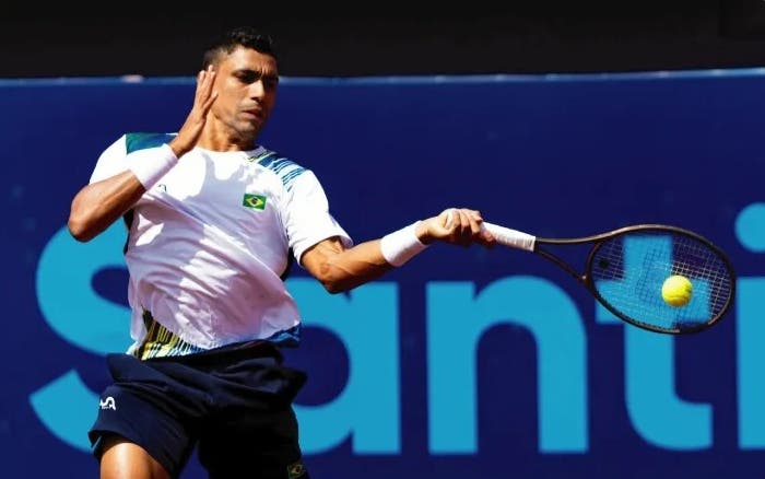 Thiago Monteiro é dominado por chileno e vai disputar o bronze com compatriota no Pan