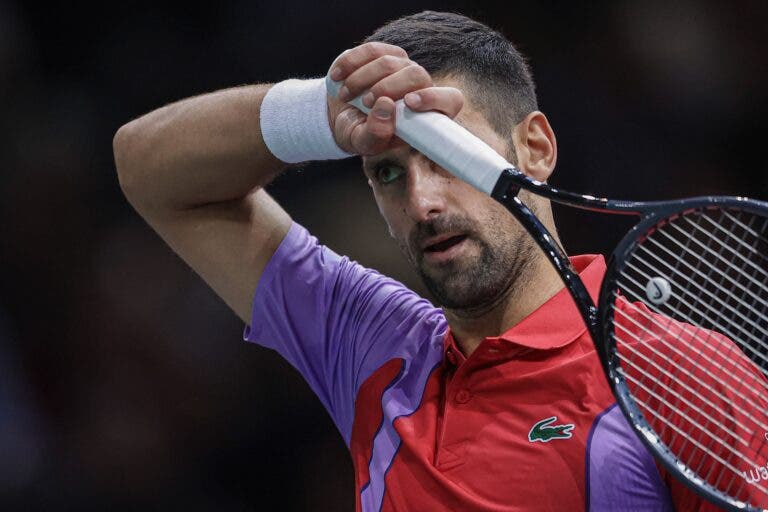 Djokovic e os problemas no estômago: “Passei mais tempo no banheiro do que em uma quadra de tênis”