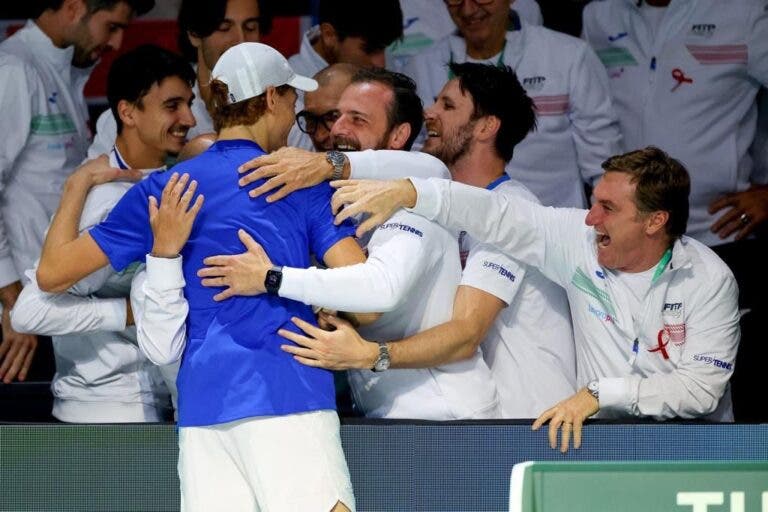 Sinner vestiu a pele de herói na Copa Davis: “Tenho que estar orgulhoso”