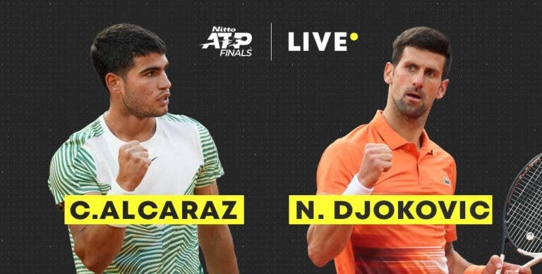 [AO VIVO] Acompanhe Alcaraz x Djokovic pelo ATP Finals em tempo real