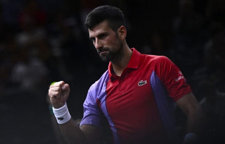 Djokovic volta um mês e meio depois com triunfo fácil em Paris