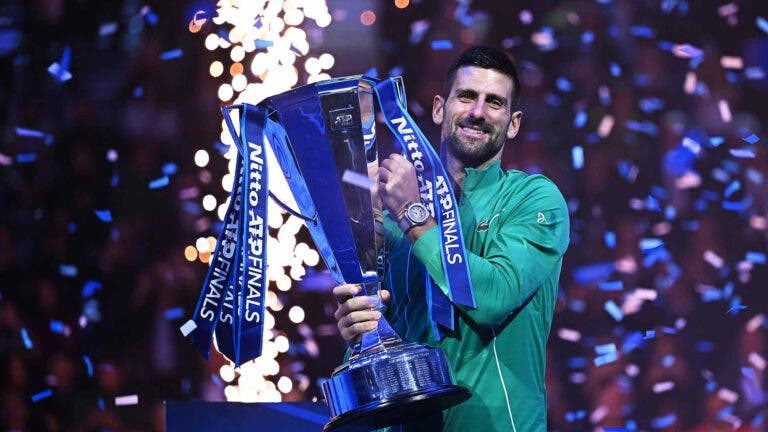 Djokovic radiante: “Uma das melhores temporadas da minha vida”
