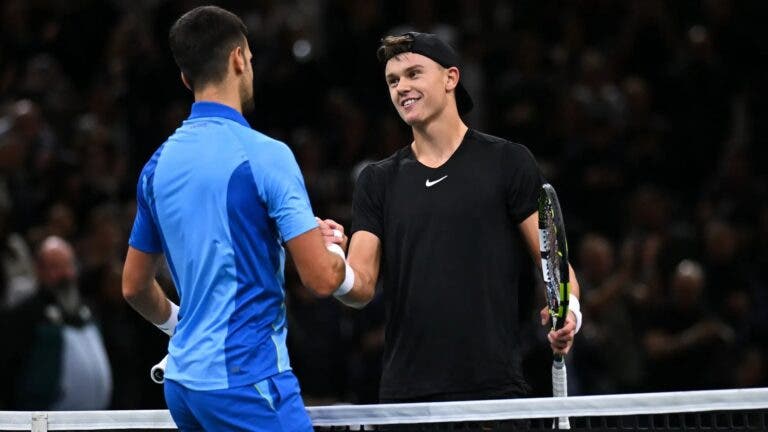 Rune valoriza conselhos de Djokovic: “Para um jogador tão novo, isso significa muito”