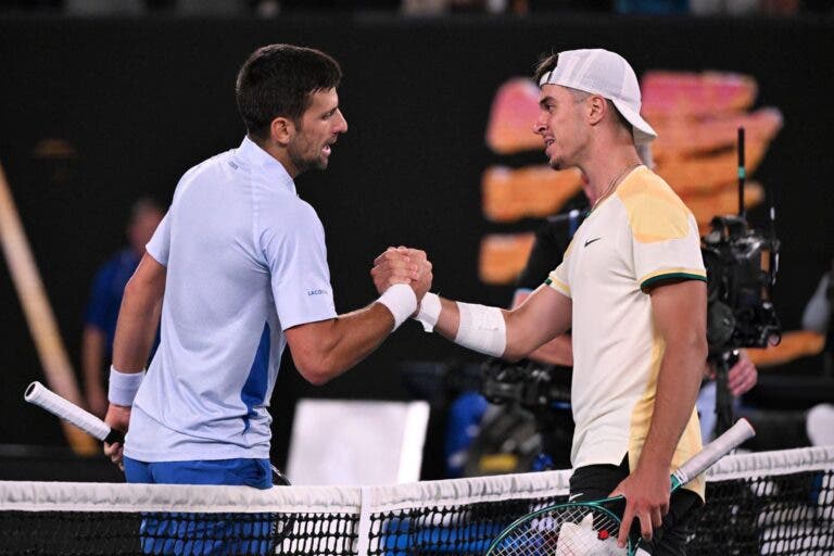 Prizmic obrigou Djokovic a esforço inédito em Grand Slam. batendo marca de 2005