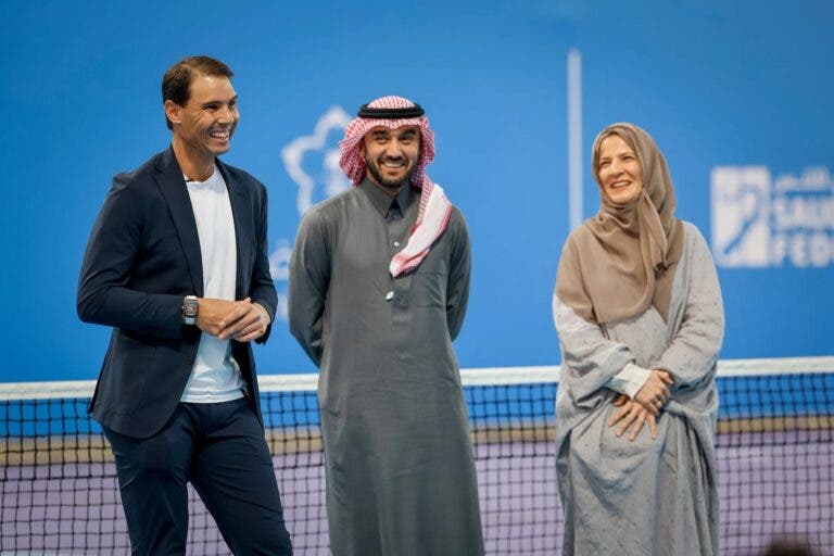 Nadal é anunciado como o novo embaixador da Federação Saudita de Tênis