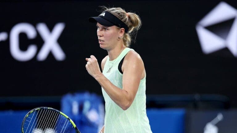 Wozniacki acredita que pode vencer o Australian Open… ainda este ano