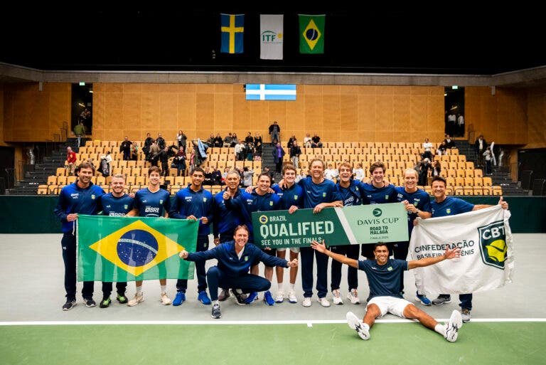 Brasil volta a fazer história ao vencer a Suécia na Copa Davis