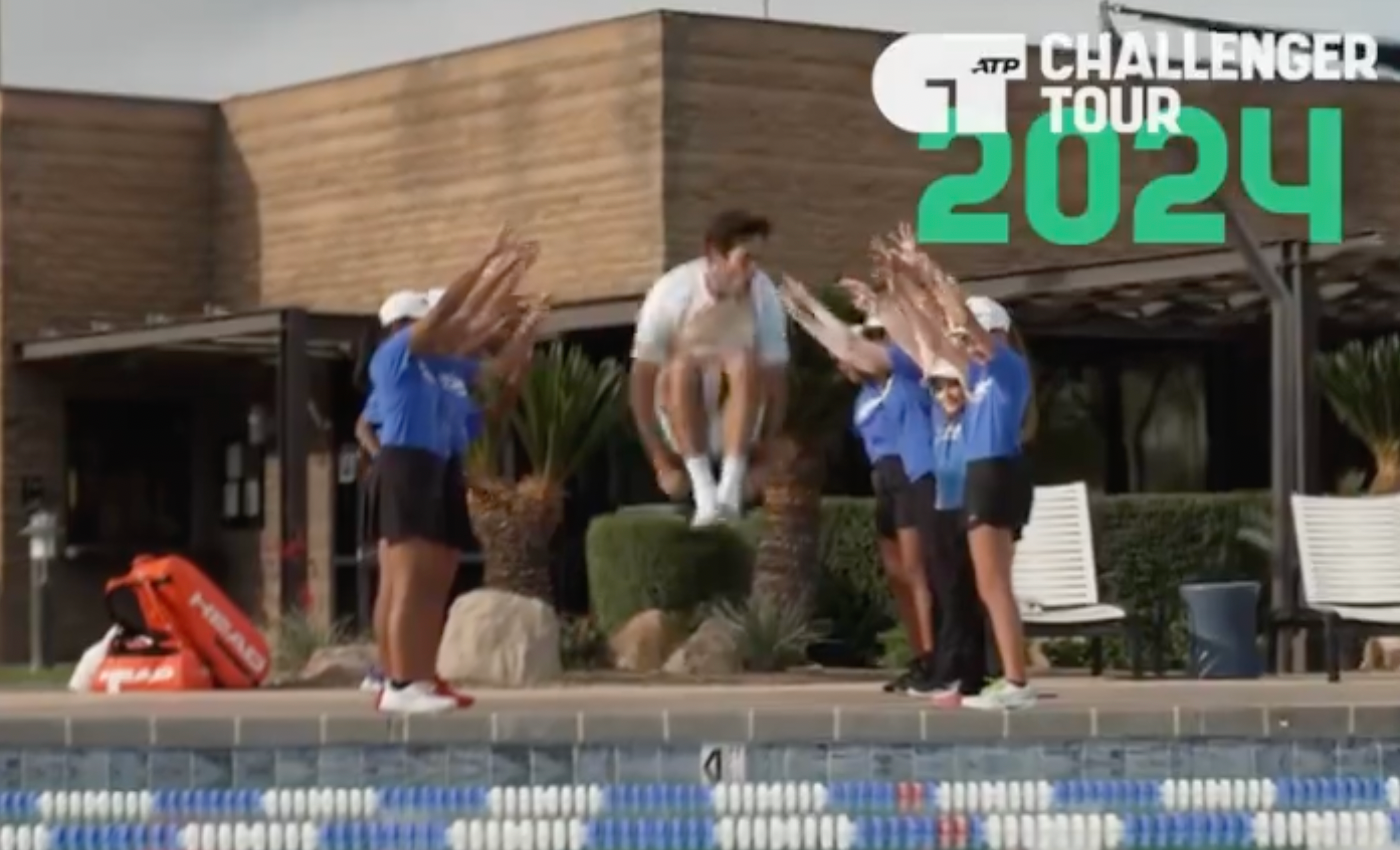 [VÍDEO] Nuno Borges voltou a pular na piscina para festejar título em Phoenix